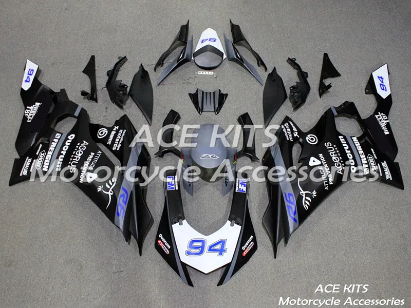 New ABS Motorcycle Fairing For YAMAHA R6 2017 2018  Injection Bodywor All Sorts of Color No.0297