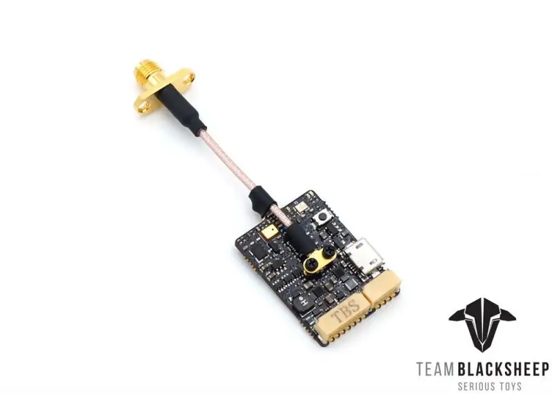 

TBS UNIFY EVO 5.8G Video Audio Transmission Image Transmitter w/ OSD MIC for RC Drone FPV Quadcopter Multicopter Accessories