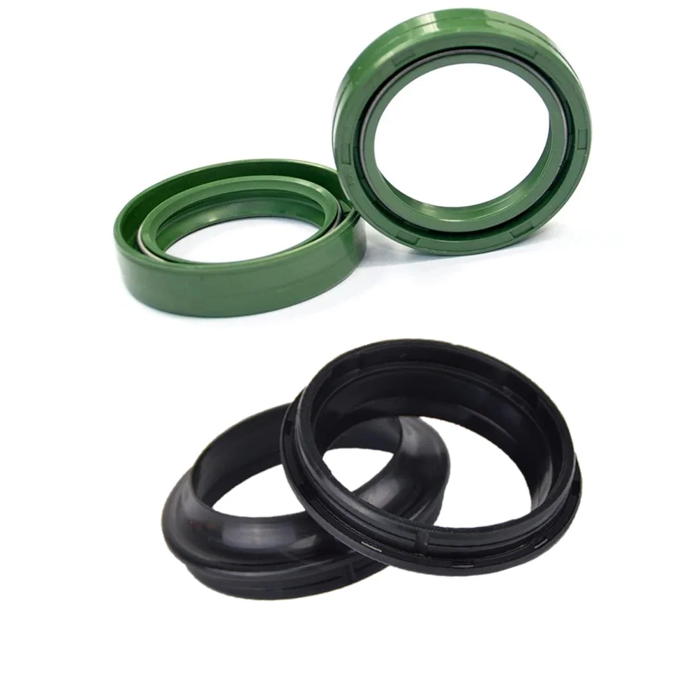 Motorcycle Front Fork Damper Oil Seal Dust Seals Kit For Yamaha TT-R225 XT225 TTR230 TT-R230 RZ350 RD400 SR500 XS500 XS650 IT125