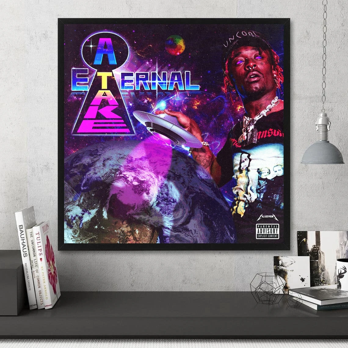 Lil Uzi Vert Eternal Atake Music Album Poster Canvas Print Home Decoration Wall Painting ( No Frame )
