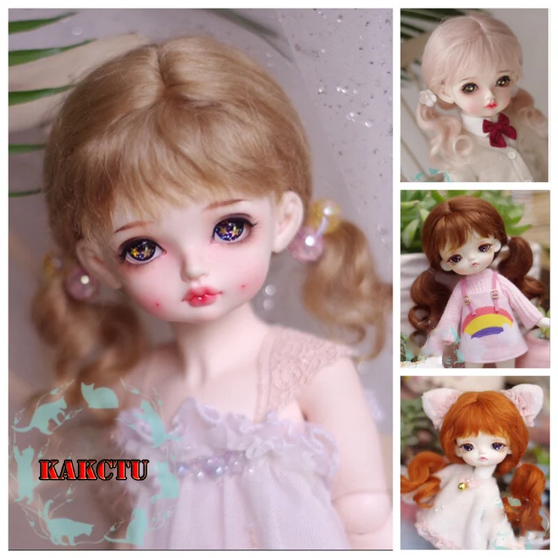 

1/8 1/6 1/4 1/3 BJD Wig Doll Accessories Hippocampal Hair Retro Cute Wigs For BJD/SD YOSD MSD SD13 Girl & SSDF Uncle C1127