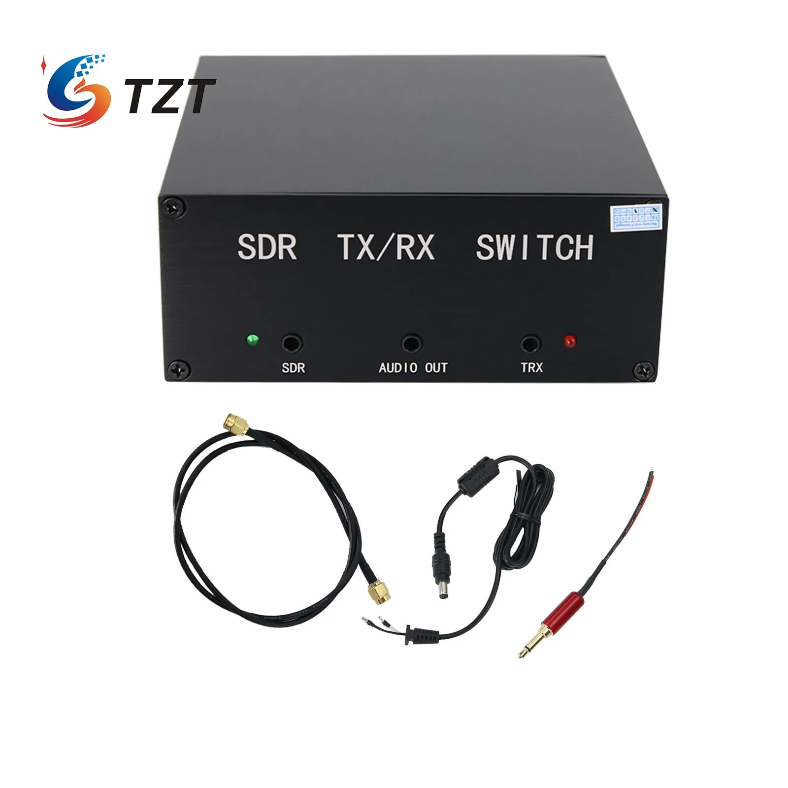 

TZT SDR Transceiver Switch Antenna Sharer Sharing Device 160MHz TR Switch Box DIY Radio