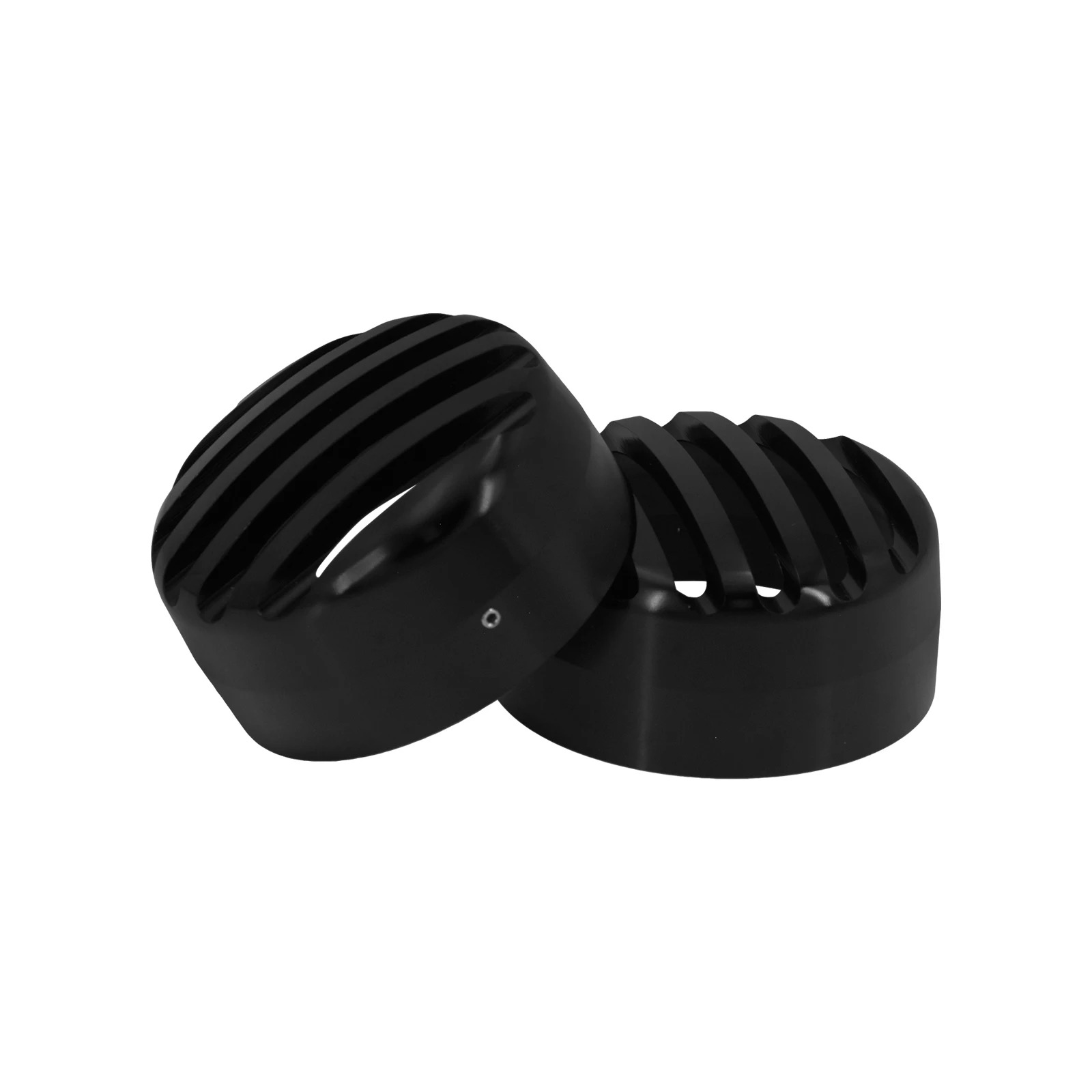 Motorcycle Black Front Turn Signal Light Bezel Grill Cover For Harley Sportster 92-2020 Iron 883 Nightster 1200 Roadster Custom