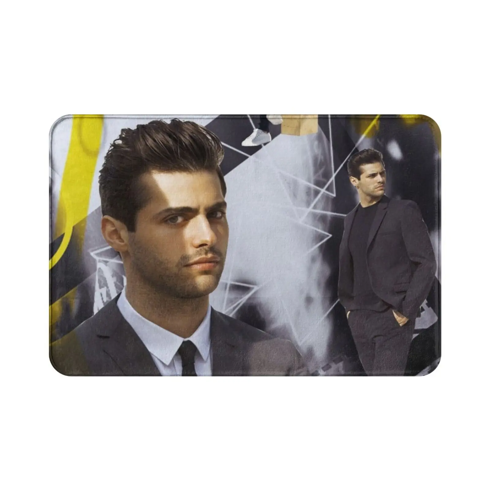 Matthew 1 Carpet Mat Rug Cushion Soft Non-Slip Matthew Shadowhunters Alec Lightwood view 2