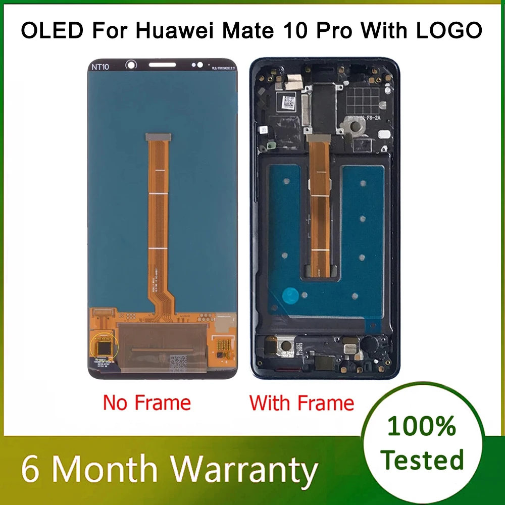 

Promotion Price Mate 10Pro LCD with Frame For OLED Huawei BLA-L09 BLA-L29 Display Touch Screen Assembly With LOGO For Mate 10Pro