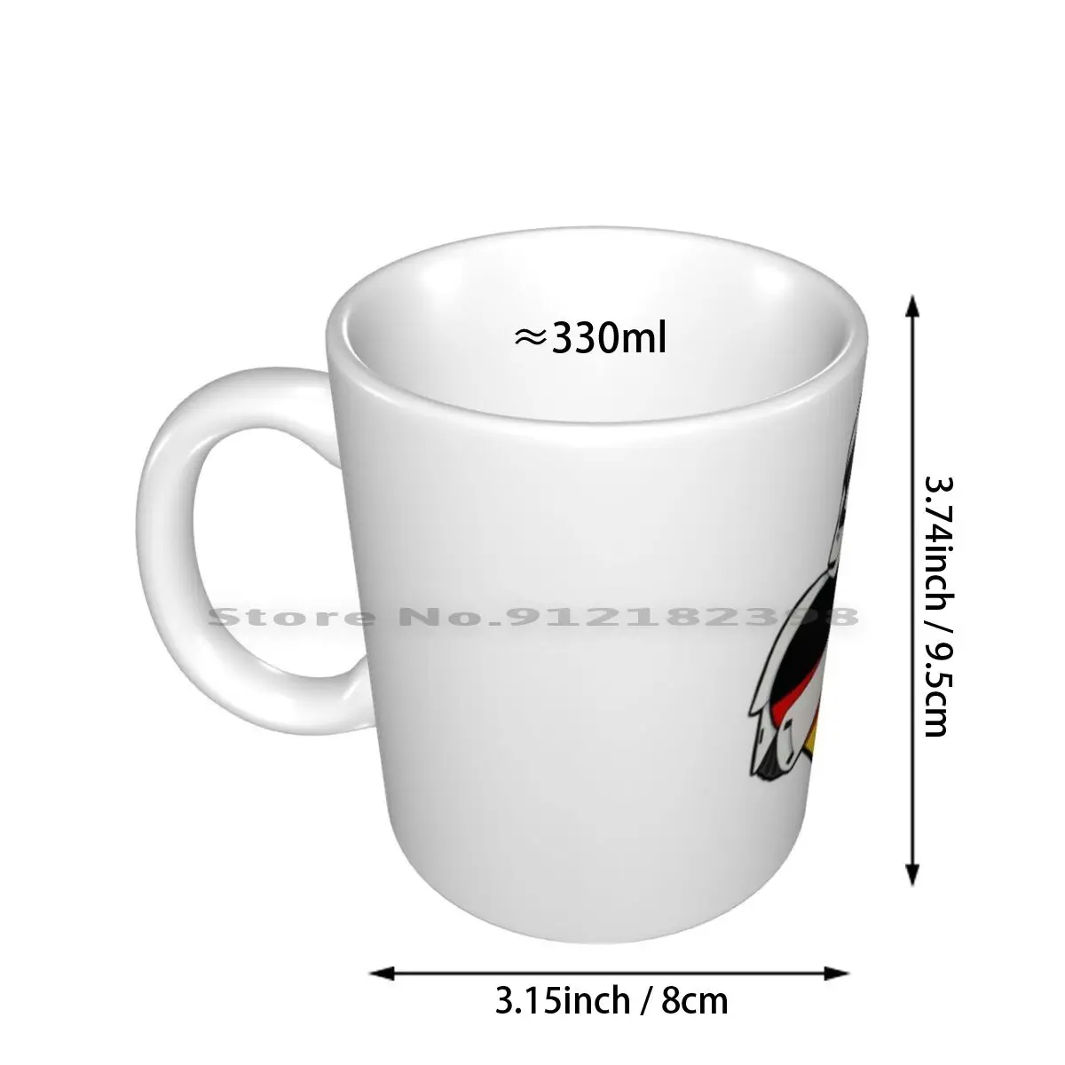 Love Heart Trooper ( Germany ) Ceramic Mugs Coffee Cups Milk Tea Star Movie Movie Movie Soldier Star Heart Loveheart Cute