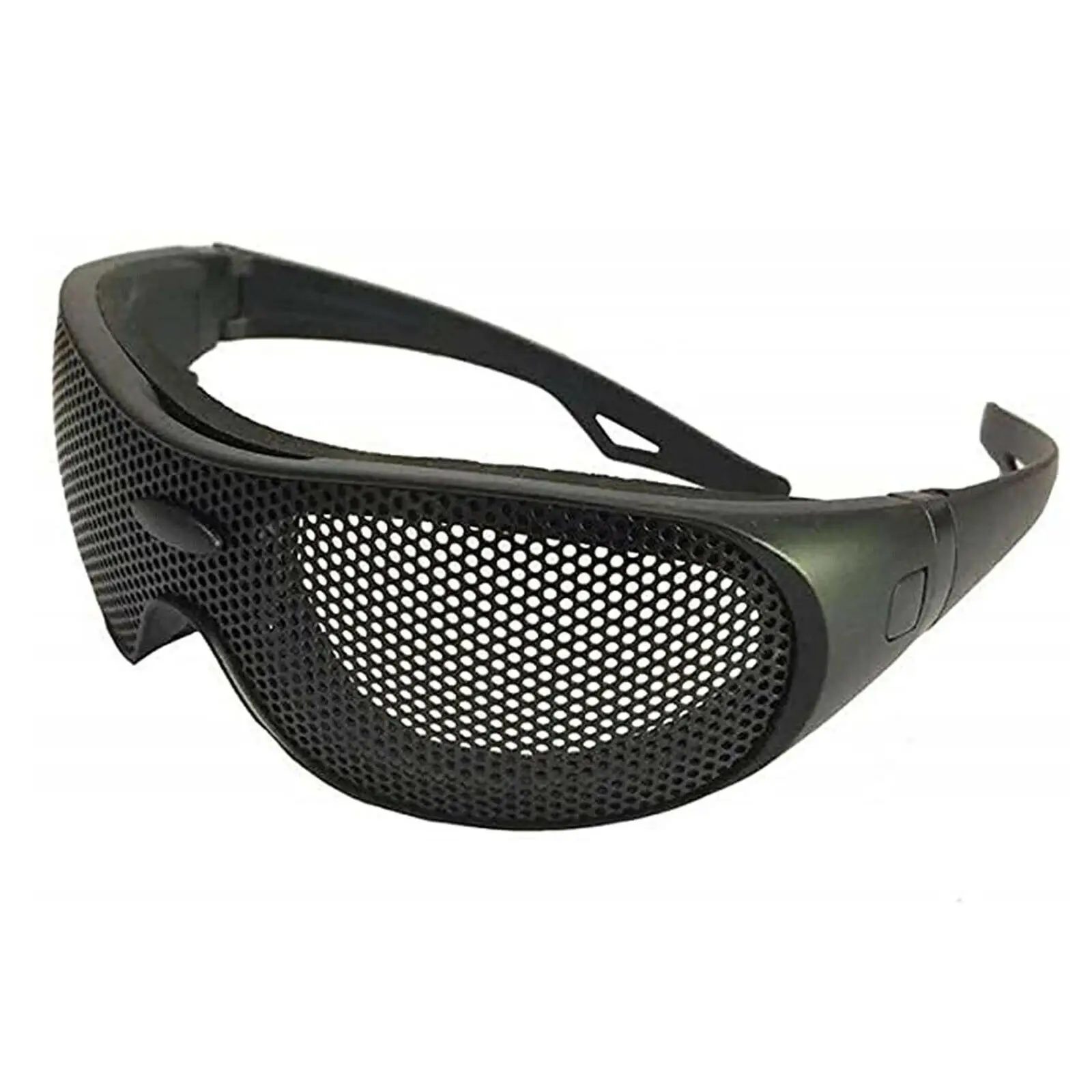 Gafas de seguridad de malla de acero antiniebla, gafas protectoras resistentes a impactos, gafas mate con caja