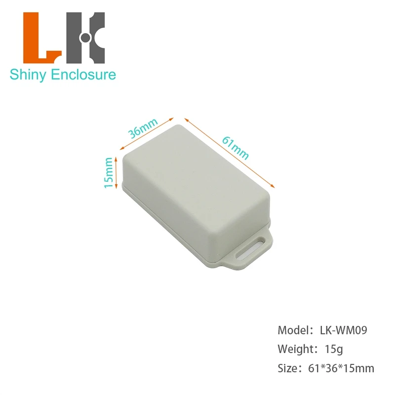 61x36x15mm DIY Electric Controller Box Small Junction Box ABS Plastic Enclosure Distribution Box DIY Enclosure Box Project Box