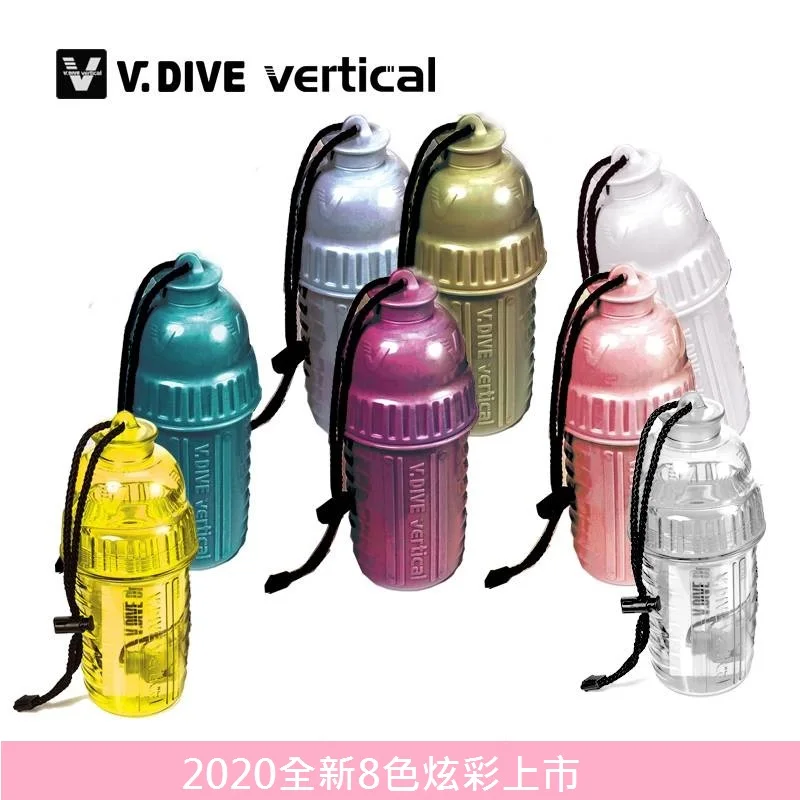 V.DIVE Personal Dry Box Waterproof Dry Box Canister Dive Beach Storage Container Box With Hanging Wrist Rope grab Strap