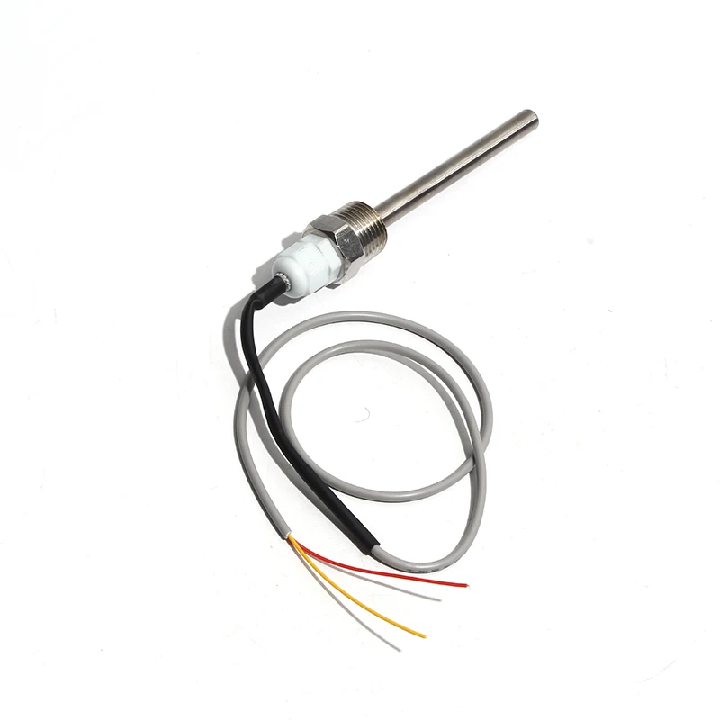 LUJINXUN 2 النوى أجزاء سخان المياه بالطاقة الشمسية خزان المياه استشعار درجة الحرارة 10K الموضوع 1/2 "304 الفولاذ المقاوم للصدأ أنبوب أعمى