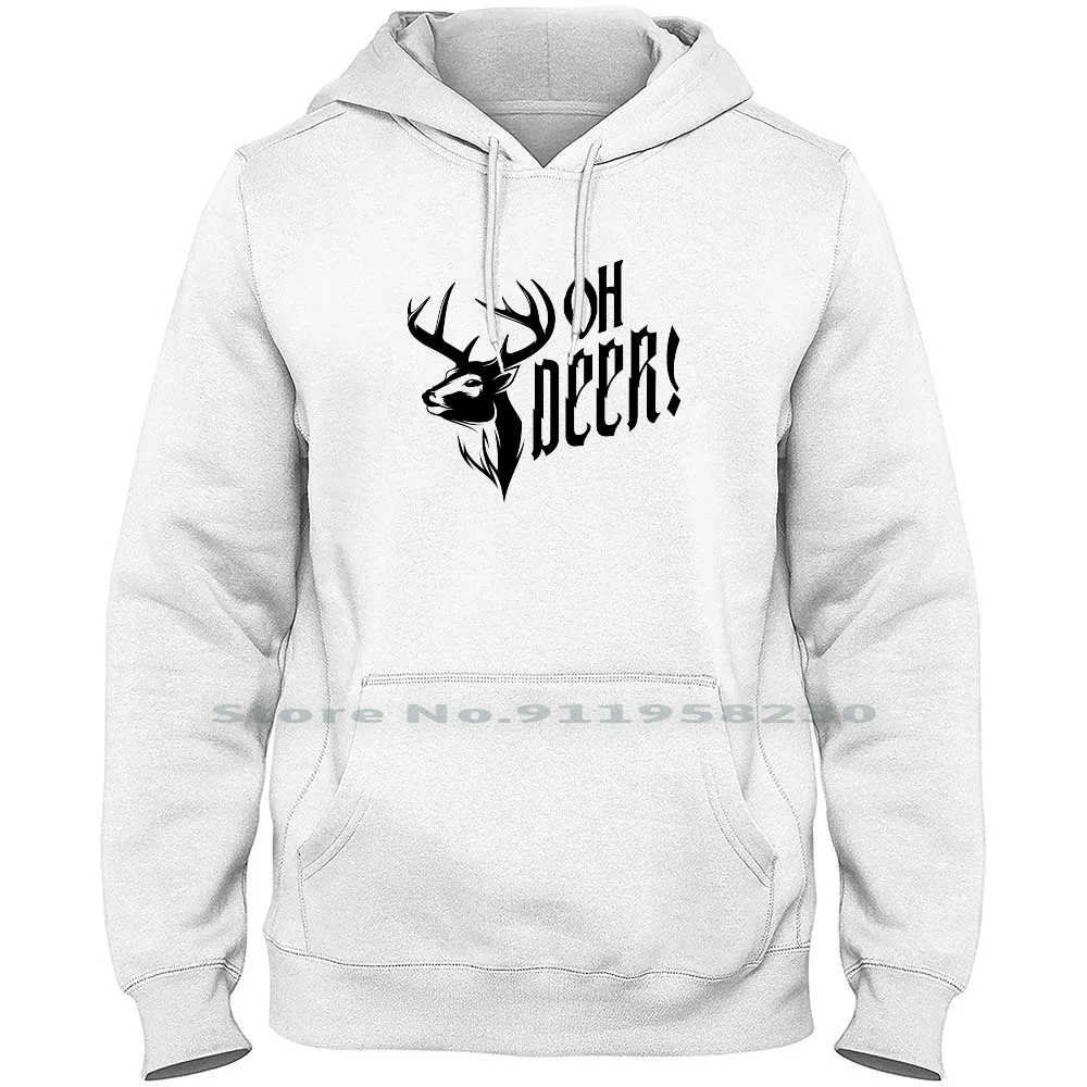 

1 Men Women Hoodie Pullover Sweater 6XL Big Size Cotton Noel Deer Oh Fashion Trendy T Shirt