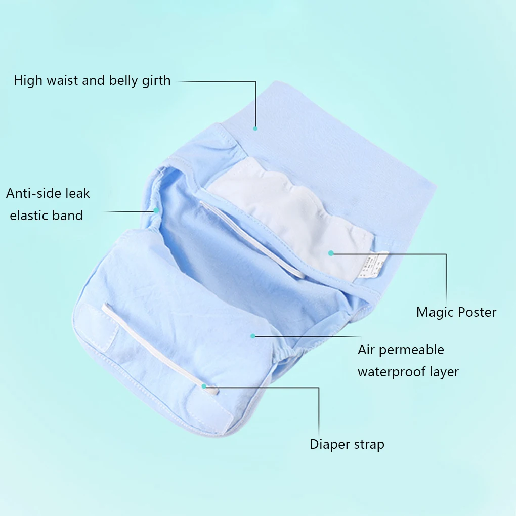 Baby Cloth Diaper Cover Washable Summer Cotton Thin Breathable Newborn Baby Diapers Reusable Cloth Nappies