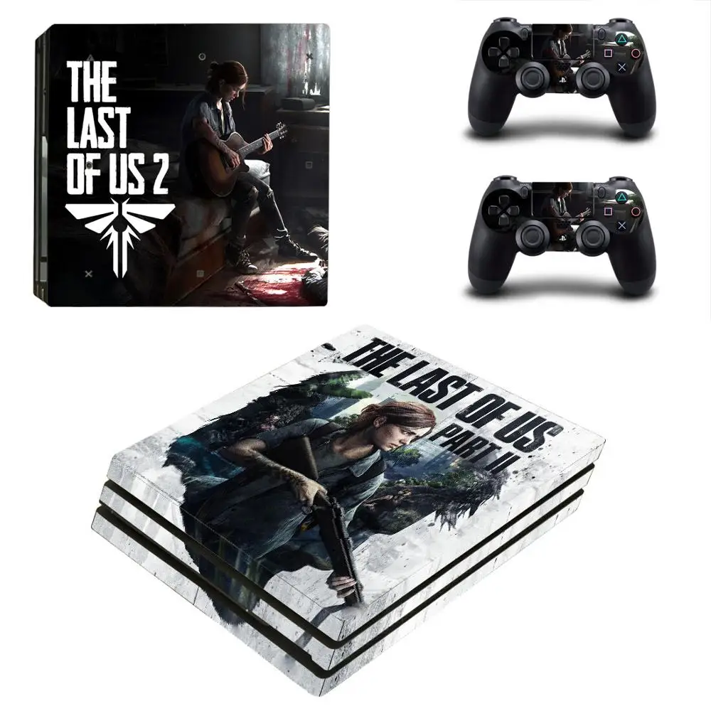 The Last of Us PS4 Pro Stickers Play station 4 Skin Sticker Decal For PlayStation 4 PS4 Pro Console & Controller Skins Vinyl