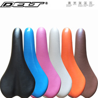 DELT MTB Bicycle Saddle Bicycle Road Cycle Saddle PU Mountain Bike Seat Shock Absorber Wide Comfortable Parts