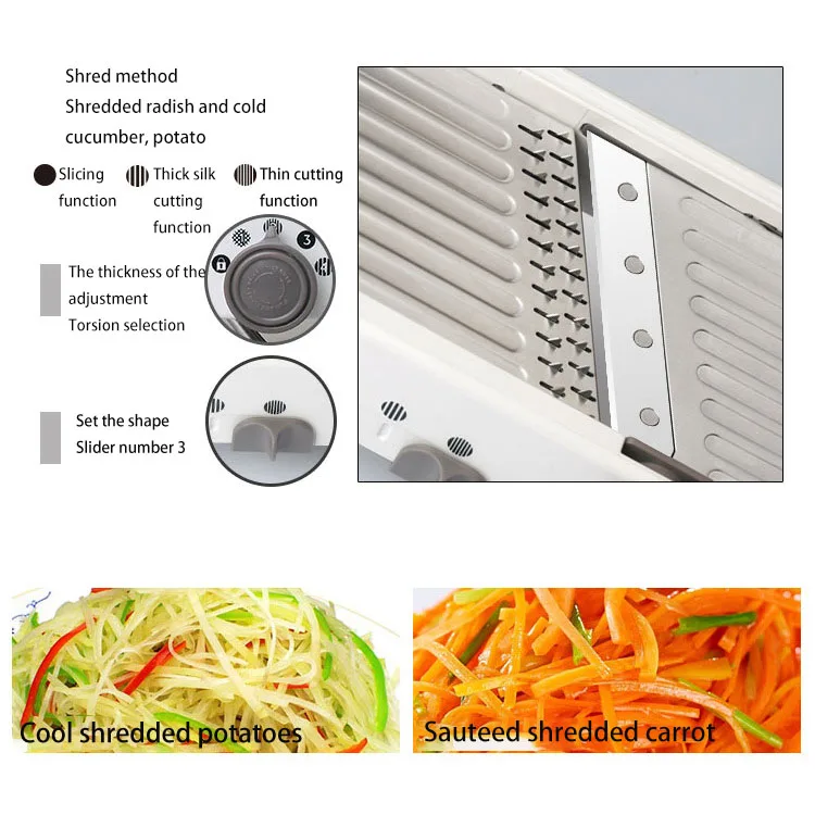 Машинка для стрижки и нарезки картофеля, из нержавеющей стали многофункциональный нож для овощей