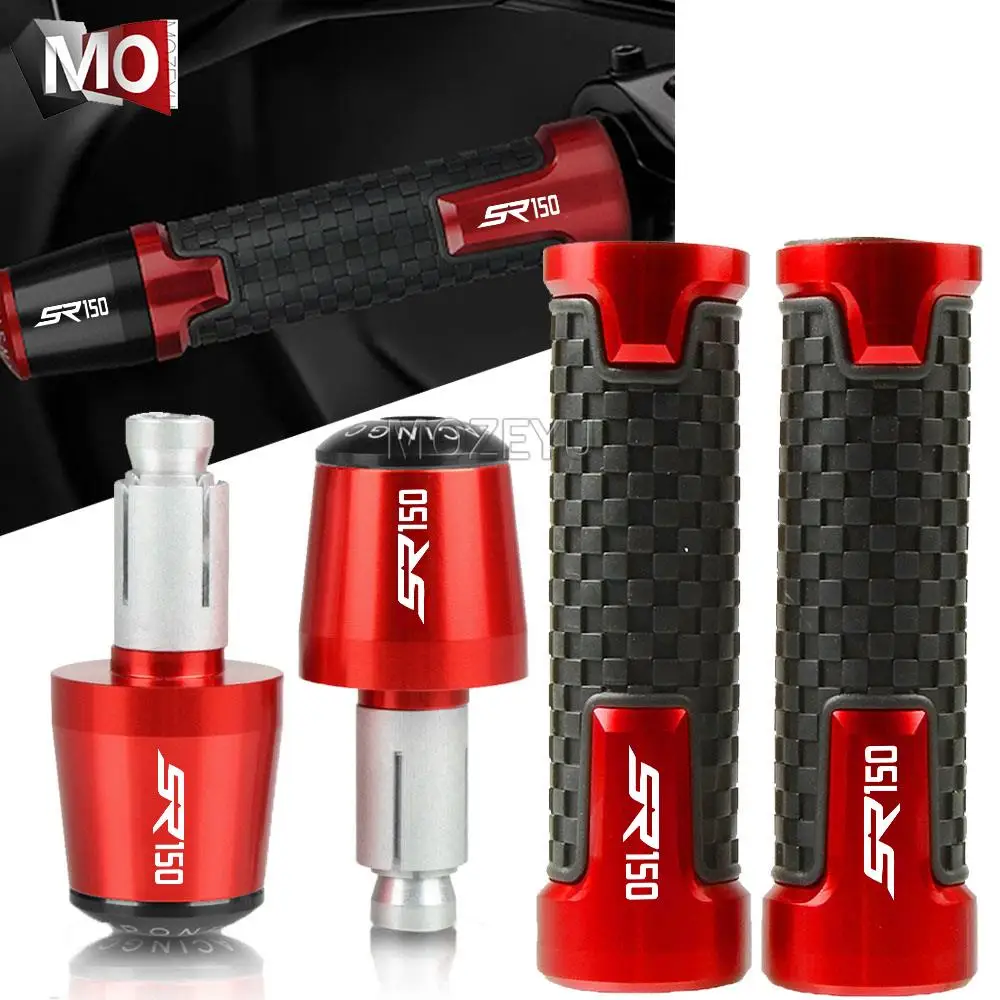 Для Aprilia SR150 SR 150 2017 2018 2019 2020 2021 7/8 '22 мм аксессуары для мотоциклов с ЧПУ, ручки для руля, концевая заглушка