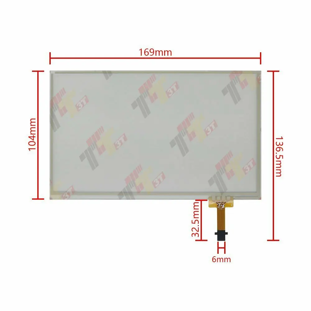 

Radio Navigation for Toyota RAV4 Camry 7 Inch Touch LCD Screen Digitizer C070VTN01