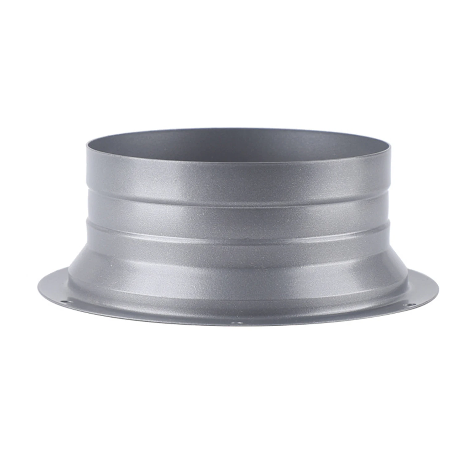 4-10inch Round Pipe Flange Seat Aluminum Tube Air Ventilation Hose Connector Exhaust Duct Fresh Air System Vent Hardware