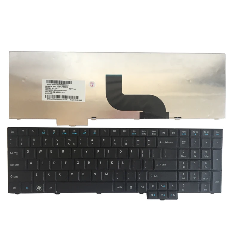 NEW US keyboard for Acer Travelmate 5360 5760 5760G 5760Z 5760ZG 6595TG 6595G 6595T US Laptop Keyboard