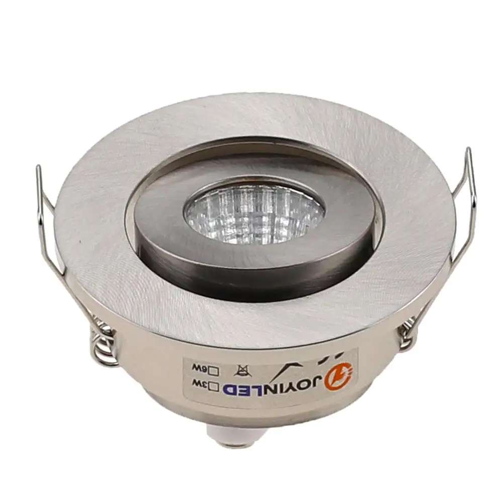 Imagem -03 - Pode Ser Escurecido à Prova Ddimmable Água Led para Baixo Luzes 3w Ac90260v Led Downlight Lâmpadas de Teto ao ar Livre Led para Lâmpada do Banheiro 10 Peças Lote Ajustável