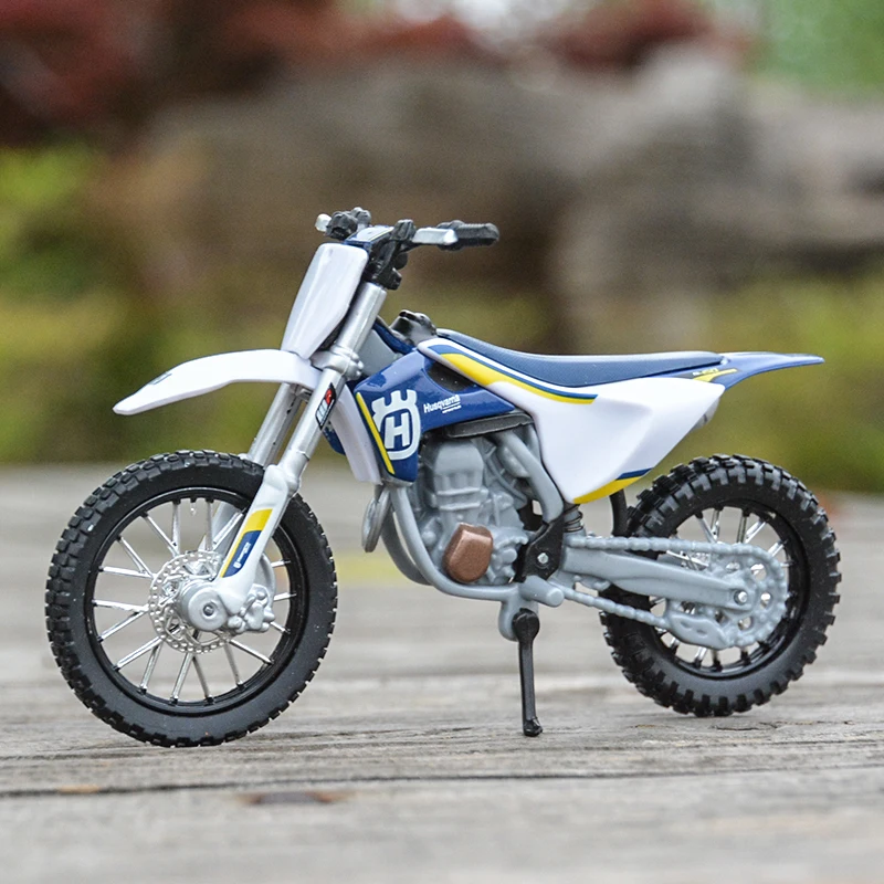 Maisto 1:18 husqvarna fc 450 estático morrer cast veículos colecionáveis hobbies motocicleta modelo brinquedos