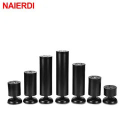 NAIERDI 6CM-30CM Furniture Foot Adjustable Cabinet Legs Stainless Steel Table Sofa Furniture Leg Table Feets Cabinet Table Legs