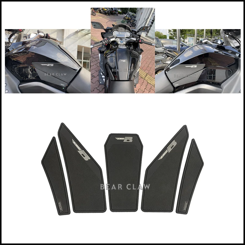 High quality Motorcycle Tank Pad Sticker For BMW K1600B K1600GT Oil tank Protector Anti slip tank grip Decals NEW