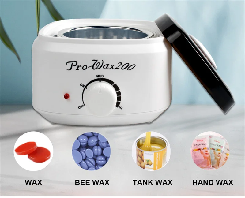 

Hair Removal Wax-melt Machine Electric Heater Warmer Waxiaxing Kit For Body SPA Cera Paraffin Depilatory Epilator 110V/220V LL01