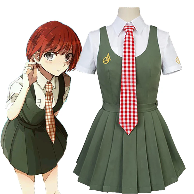 Danganronpa V3: Killing Harmony Koizumi Mahiru Cosplay Costume  JP Sailor Suit Women Full Set JK Uniform with Wig