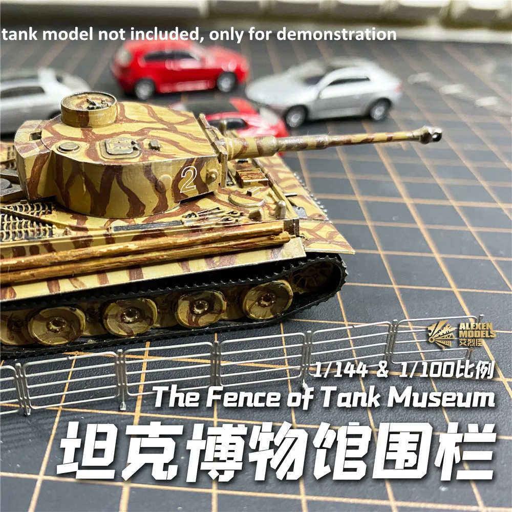 The Fence of 1/144 1/100 Scale Tank Museum Micro City Scene DIY AJ0100/AJ0101/AJ0102/AJ0103