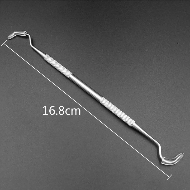 1Pc Dentist Teeth Clean Hygiene Explorer Probe Hook Pick Stainless Steel Double Ends Dental Instrument Tools