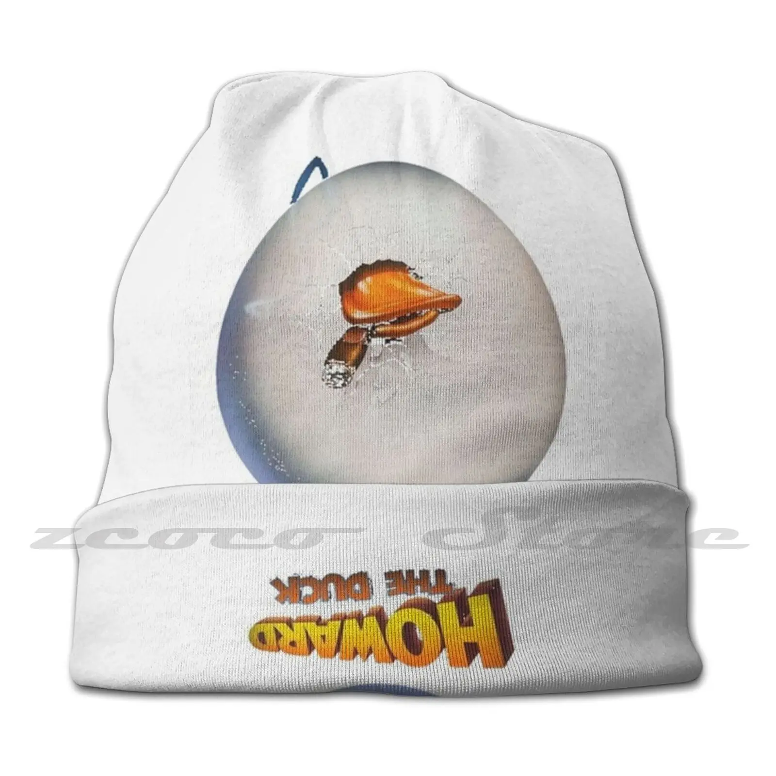 Howard The Duck Knit Hat Hedging Cap Soft Elasticity Outdoor Sports Leisure Howard The Duck Fun Hobbies Humor Logo Cartoon