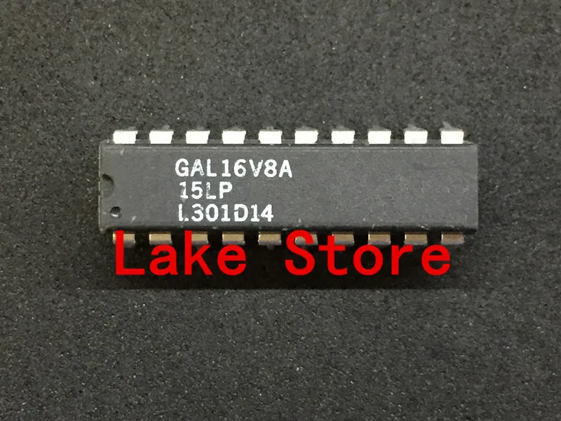 10 unids/のlote GAL16V8A-15LP GAL16V8A-25LP GAL16V8A-25QP GAL16V8A-15QP GAL16V8 dip GAL16V8A