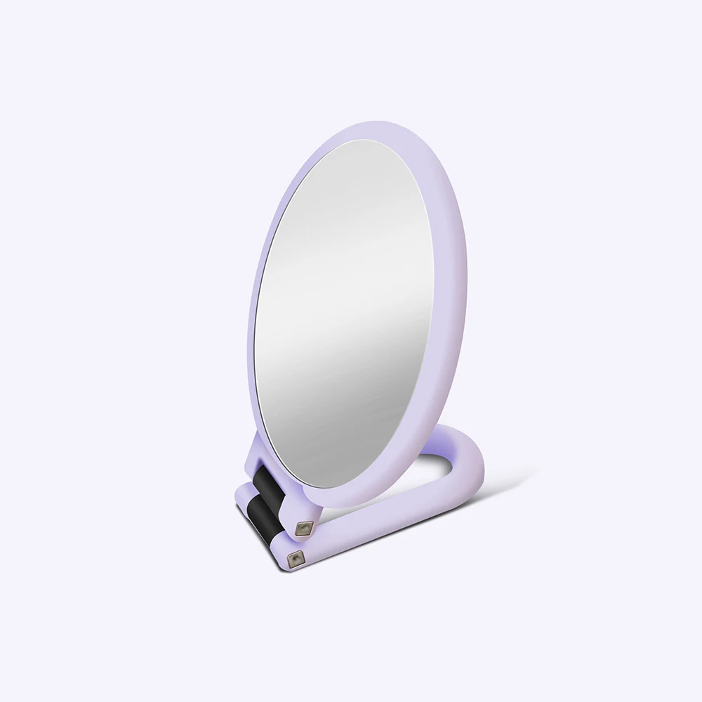 15,2 Cm LED Make-up Spiegel – 1x/30-fach Vergrößernd, 3-farbiges Licht, Wiederaufladbar
