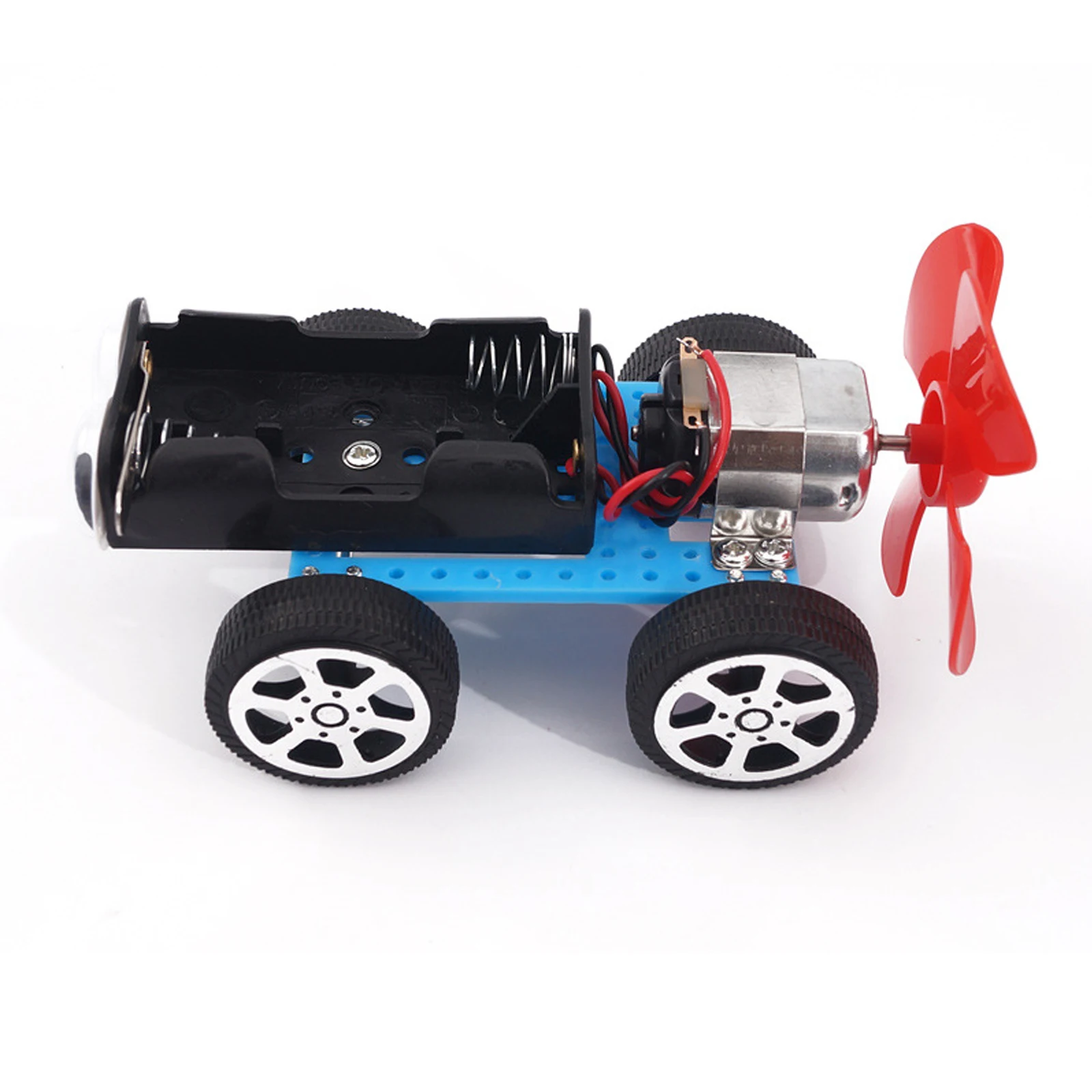 DIY Wind Power Car Assemble Science Model Materials Kits School Projects Teaching Kids Educational Toys Puzzle Equipment Toys