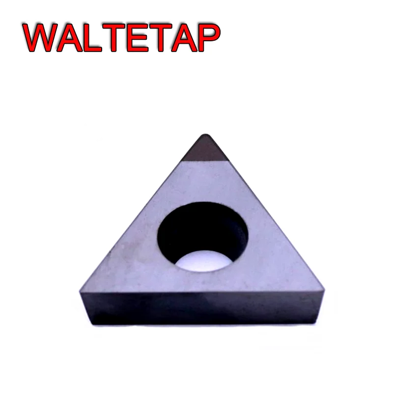 Mecanizado CNC TBGT TCGT TPGT, hoja de torno con triangular de alta dureza CBN, material de tratamiento térmico de hierro fundido de acero endurecido