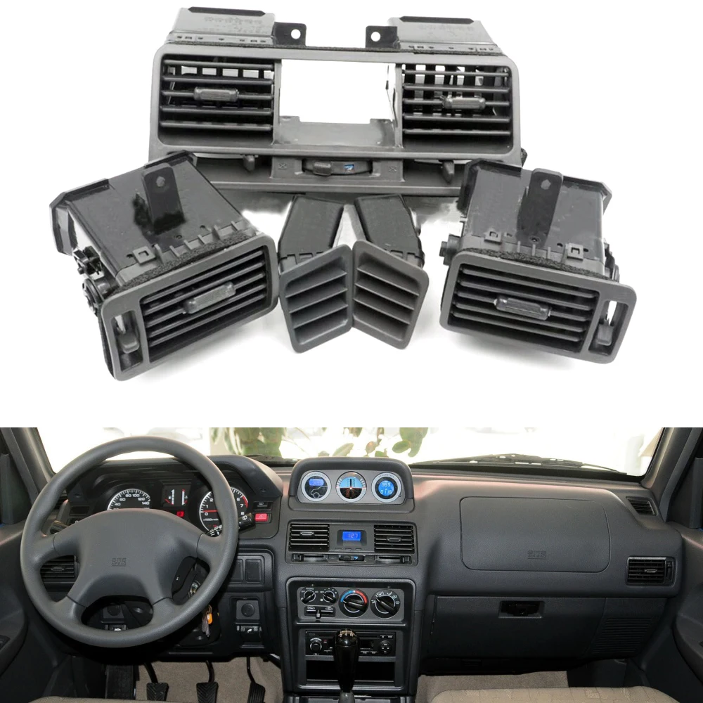 

Для Mitsubishi Pajero Shogun Montero V31 V32 V33 1998-2004 MR308038 MB775266 автомобильное кондиционирование воздуха вентиляционное отверстие панель гриль