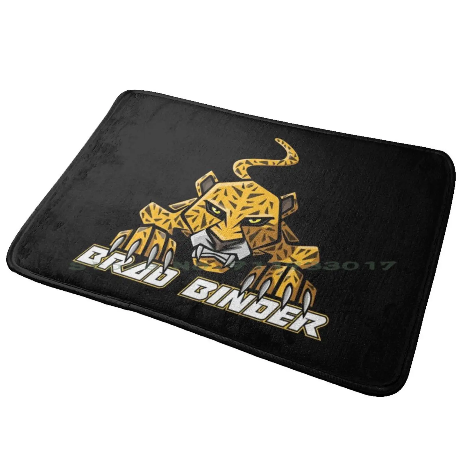 Brad Binder Tiger Entrance Door Mat Bath Mat Rug Nature Beautiful Blue Cool Cute Love Mountain Pretty Summer Abstract Beach