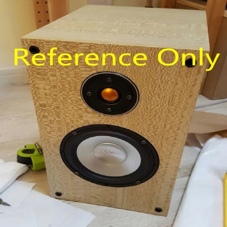 3-дюймовый Высокочастотный динамик Hi-Fi 6 Ом, 60 Вт, зеркальная деталь для BX2, запасная книжная полка, аудио «сделай сам», купол, золотая пленка, хороший звук