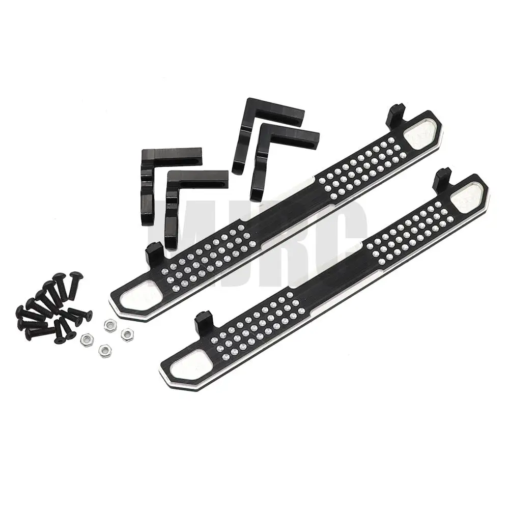 Rc Car Parts 1 Pair Aluminum Side Metal Cleat Pedal For Traxxas Trx-4 Trx4 Defender 1/10 Scale Crawler Upgraded Accessories Trax