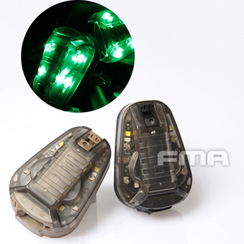 FMA TB1286 Three Generations HEL-STAR 6 IR Gen3 Survival Lights Teammate Recognition Identification friend or foe Helmet Light