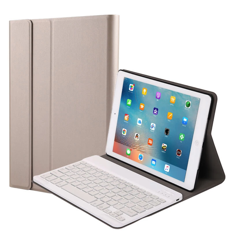 Imagem -02 - Capa para Ipad com Teclado Bluetooth para Modelos Mini Air Air 10.5 Pro10.5 9.7 Pro 9.7 Air 10.9 Pro11