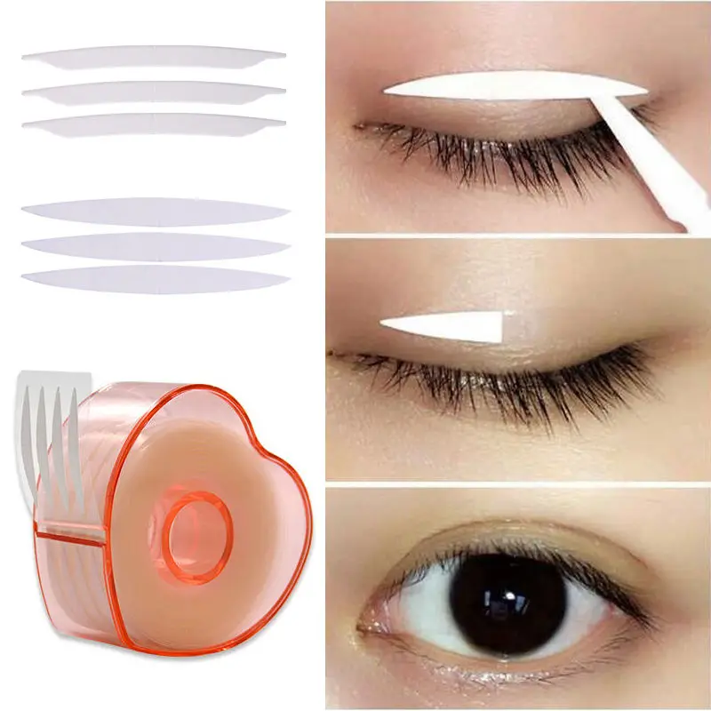 400Pcs/box Big Eyelid Tape Sticker Double Fold Self Adhesive Eyelid Tape Stickers S/L Makeup Clear invisible fallen eyelids