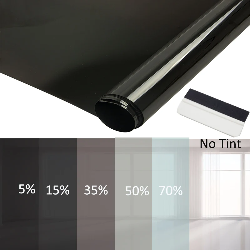 SUNICE Home Nano Ceramic Window Tint Heat-Insulating Film 4mil Glass Sticker Sunscreen Solar Foils Vinyl UV Rej 1mx10m 70%VLT