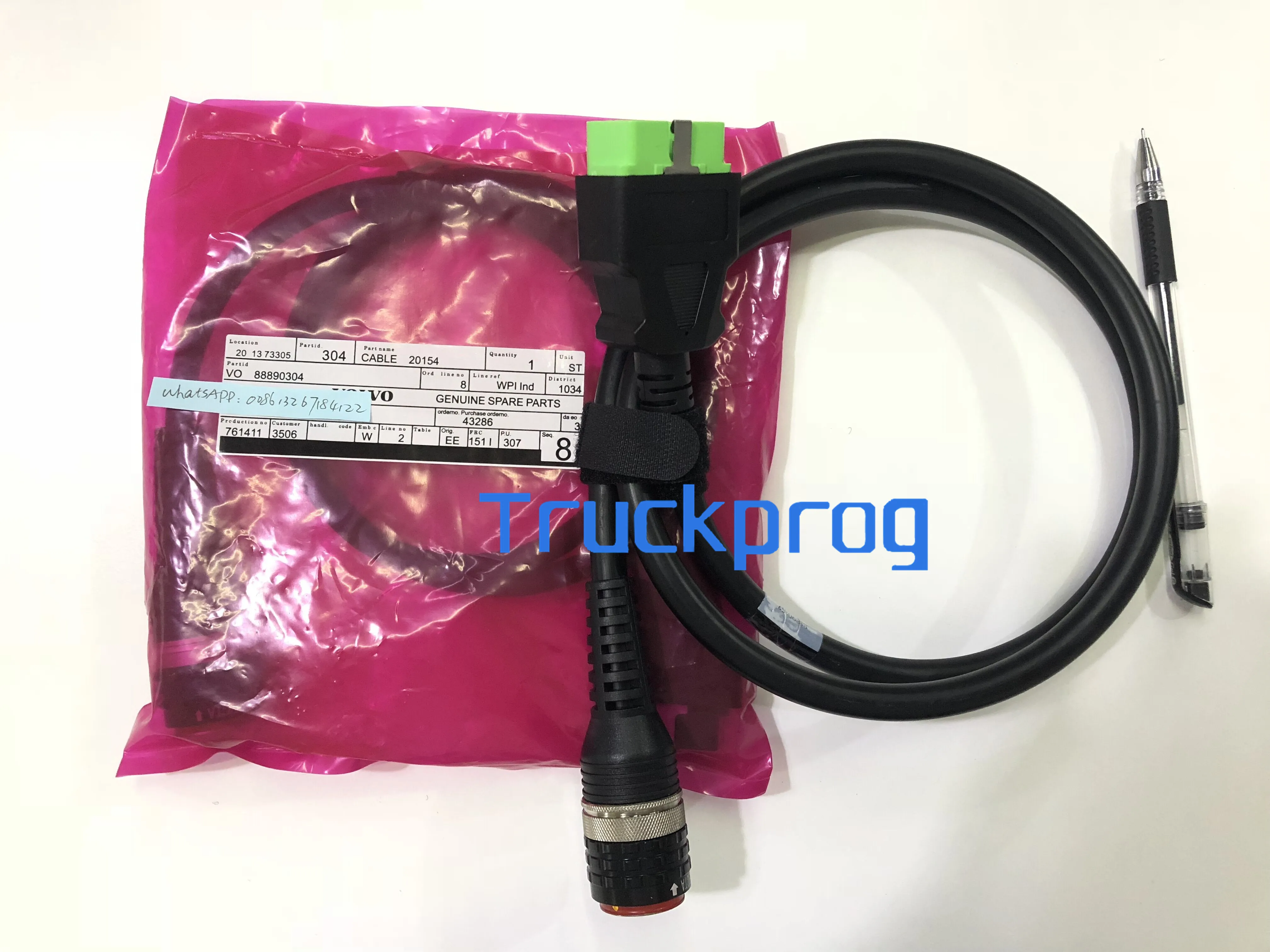 OBD2 Diagnostic Cable 88890304 for vocom II Diagnostic Scanner tool VOCOM 2 88890400 VOCOM 1 88890300 diagnostic tool