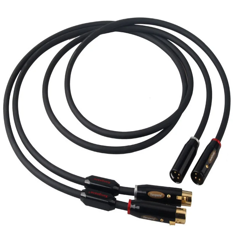 

Hi-end XLR Cable Copper HiFi Audio Balance Cable 3Pin XLR Female To Male Cables