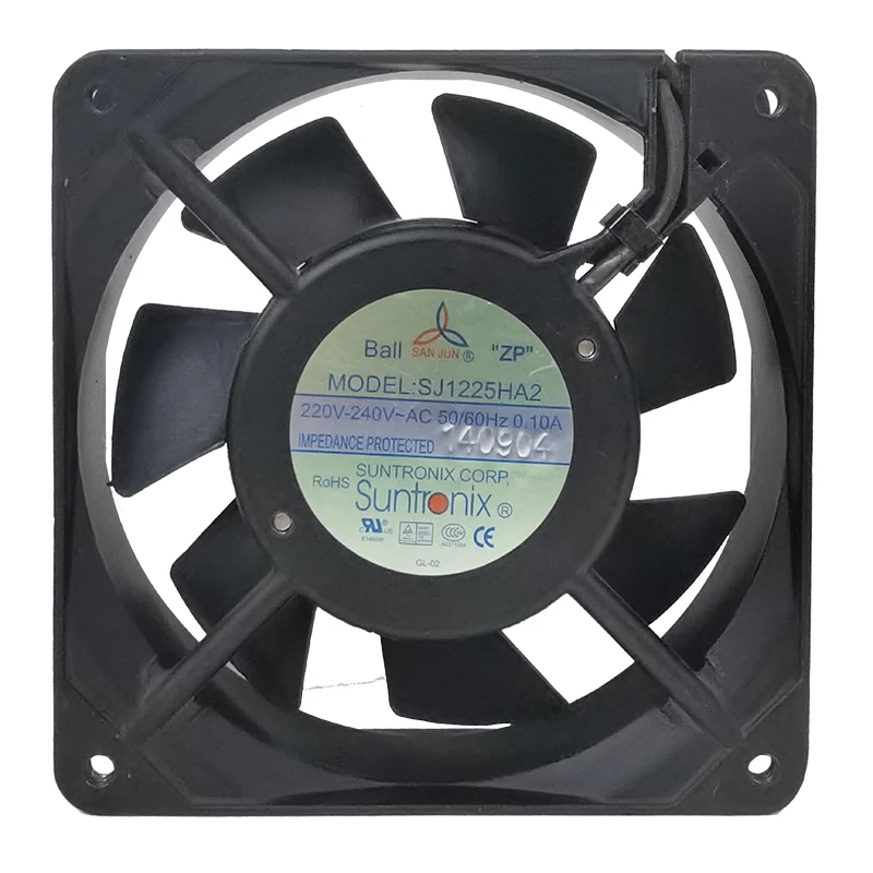 SAN JUN SJ225HA2 AC 240V 0.10A 120x120x25mm Server Cooling Fan