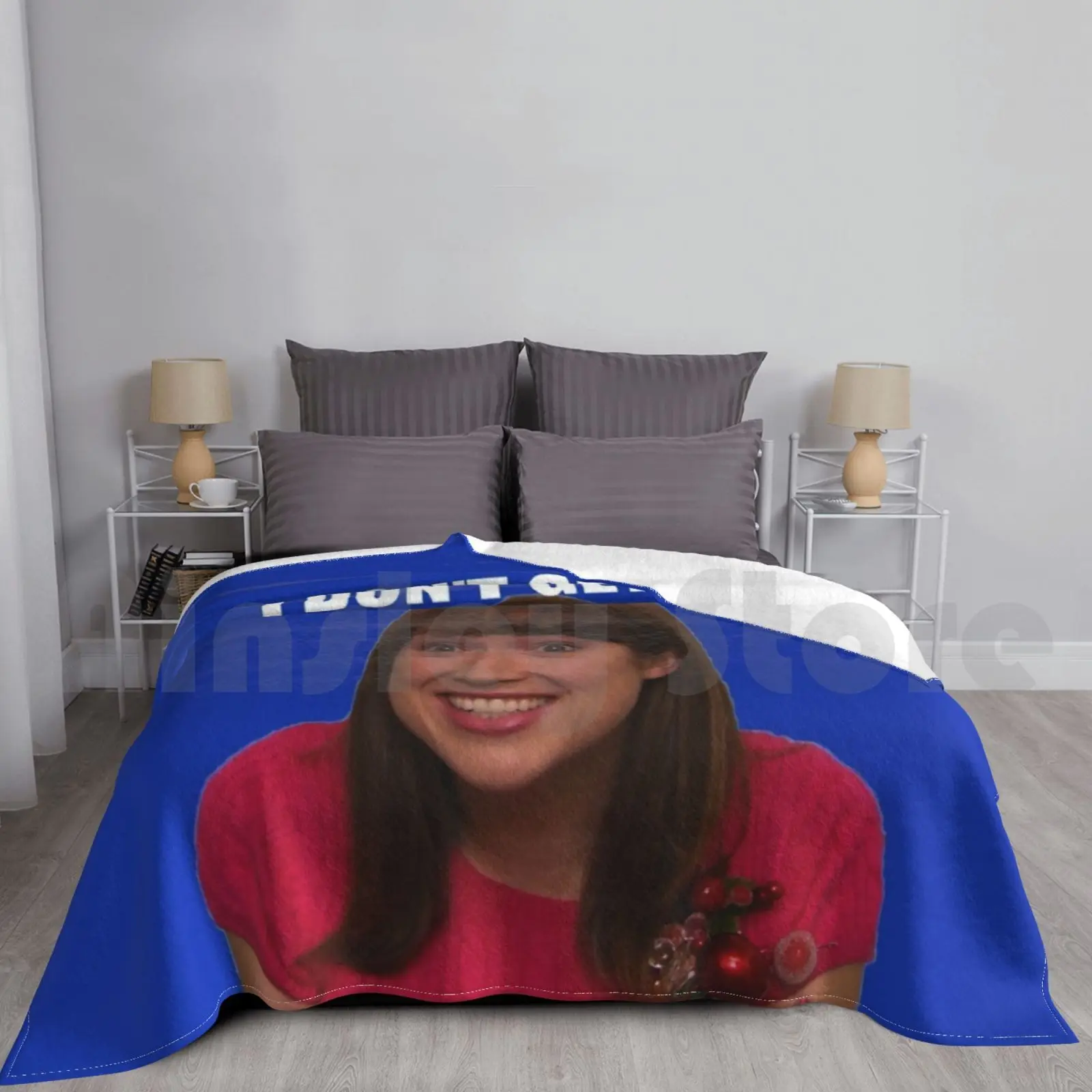 Erin Hannon-¡No lo obtien! Manta Moda Personalizada Erin Hannon The Office Nbc Ellie Kemper Office