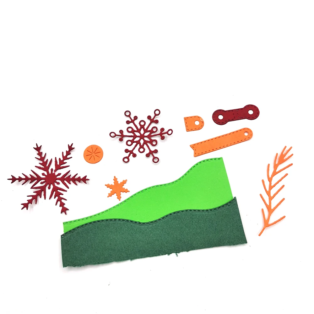 Julyarts Snowfalke лист для скрапбукинга пресс-формы цветы для DIY скрапбукинга Новинка 2021