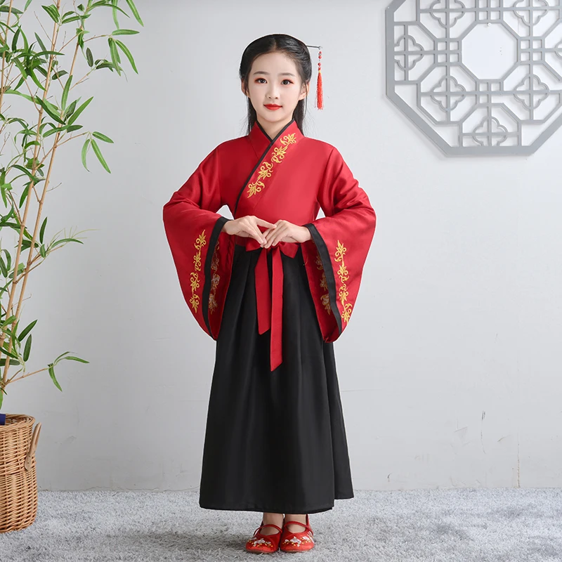 

Cosplay Party Stage Hanfu Girl Traditional Chinese Costume Ancient Dynasty Folk Dress New Year Outfit china dress new arrival